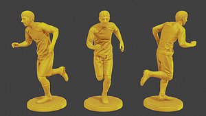 3D Soccer Player SP 042 model