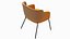 Krzesło Ikea BINGSTA ciemnożółte
