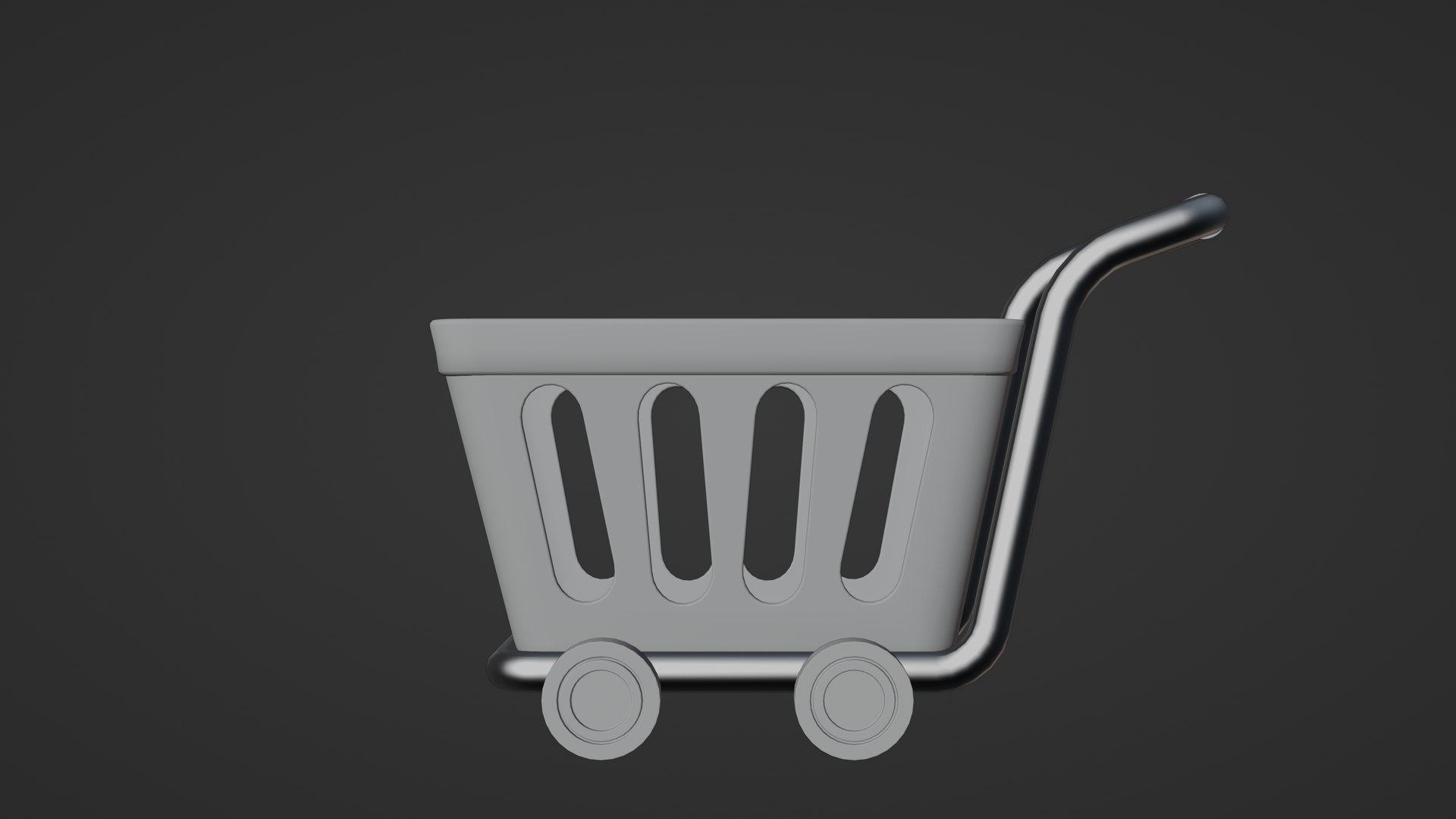 3D Shopping Cart - TurboSquid 2282418