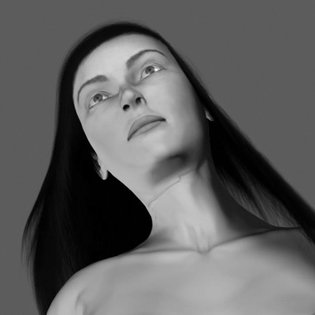 3ds Max Nathalie Female Hair