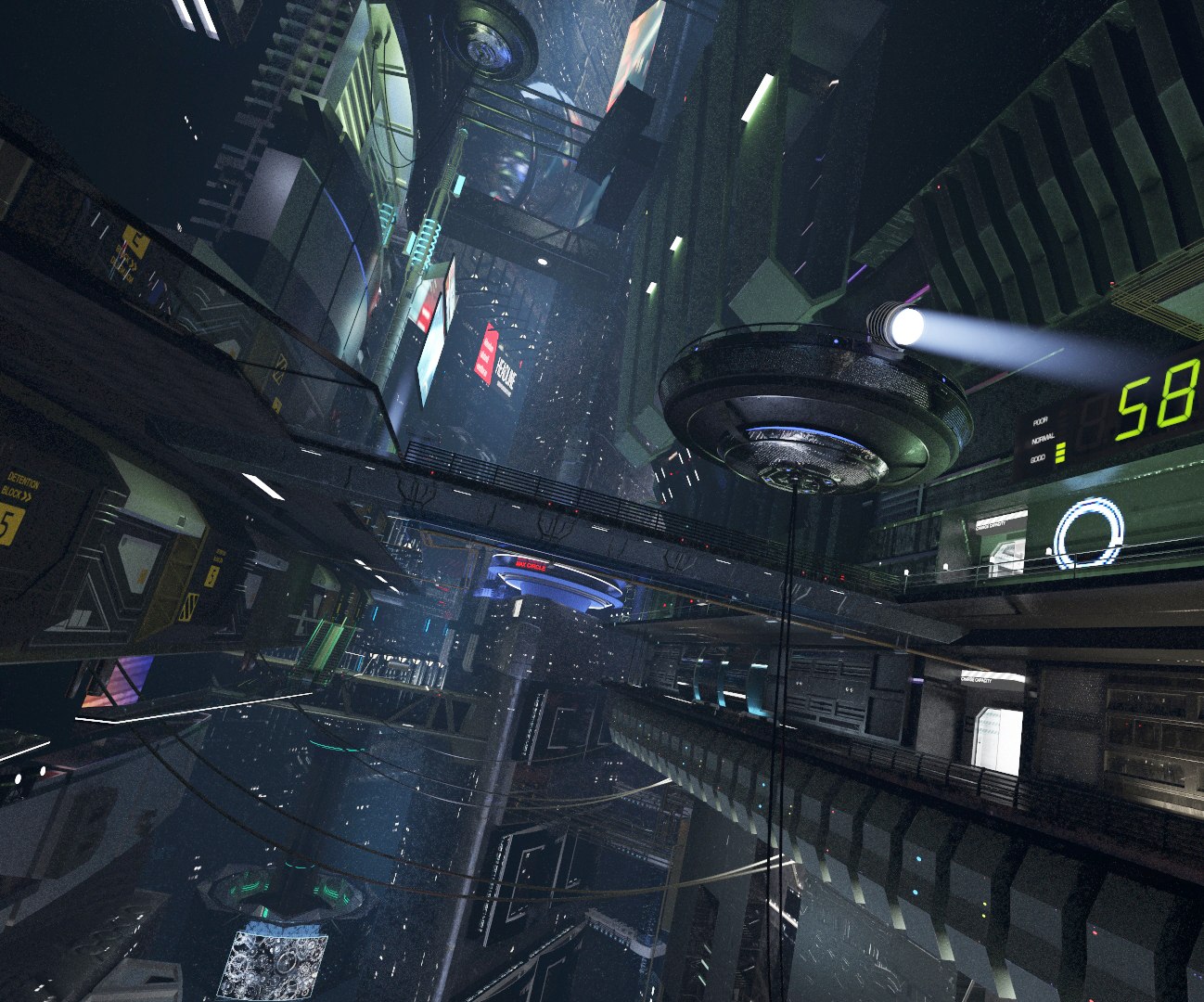 3D Model Night City Future - TurboSquid 1468372