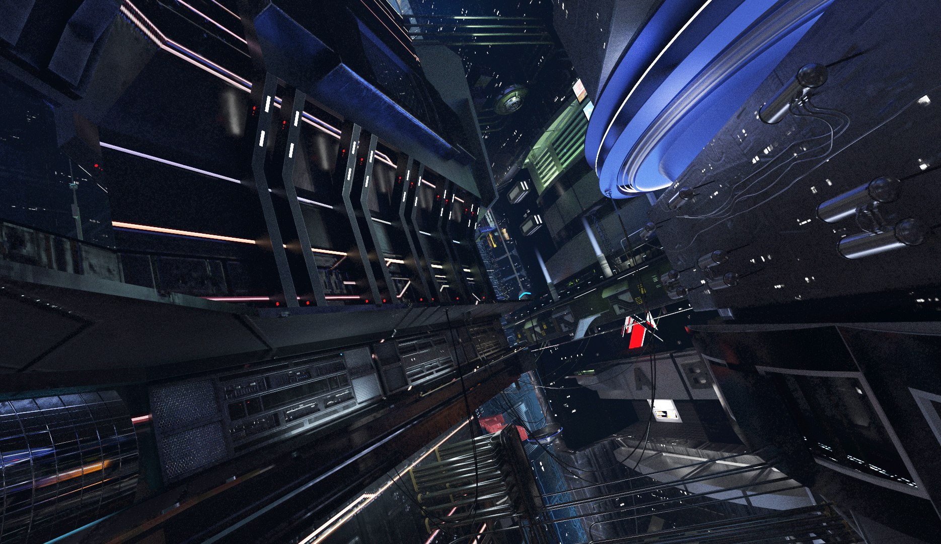 3D Model Night City Future - TurboSquid 1468372