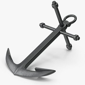 3D Ship Anchor model
