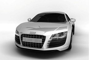 free audi r8 3d model
