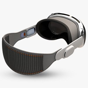 Realistic 3D Apple Vision Pro Model