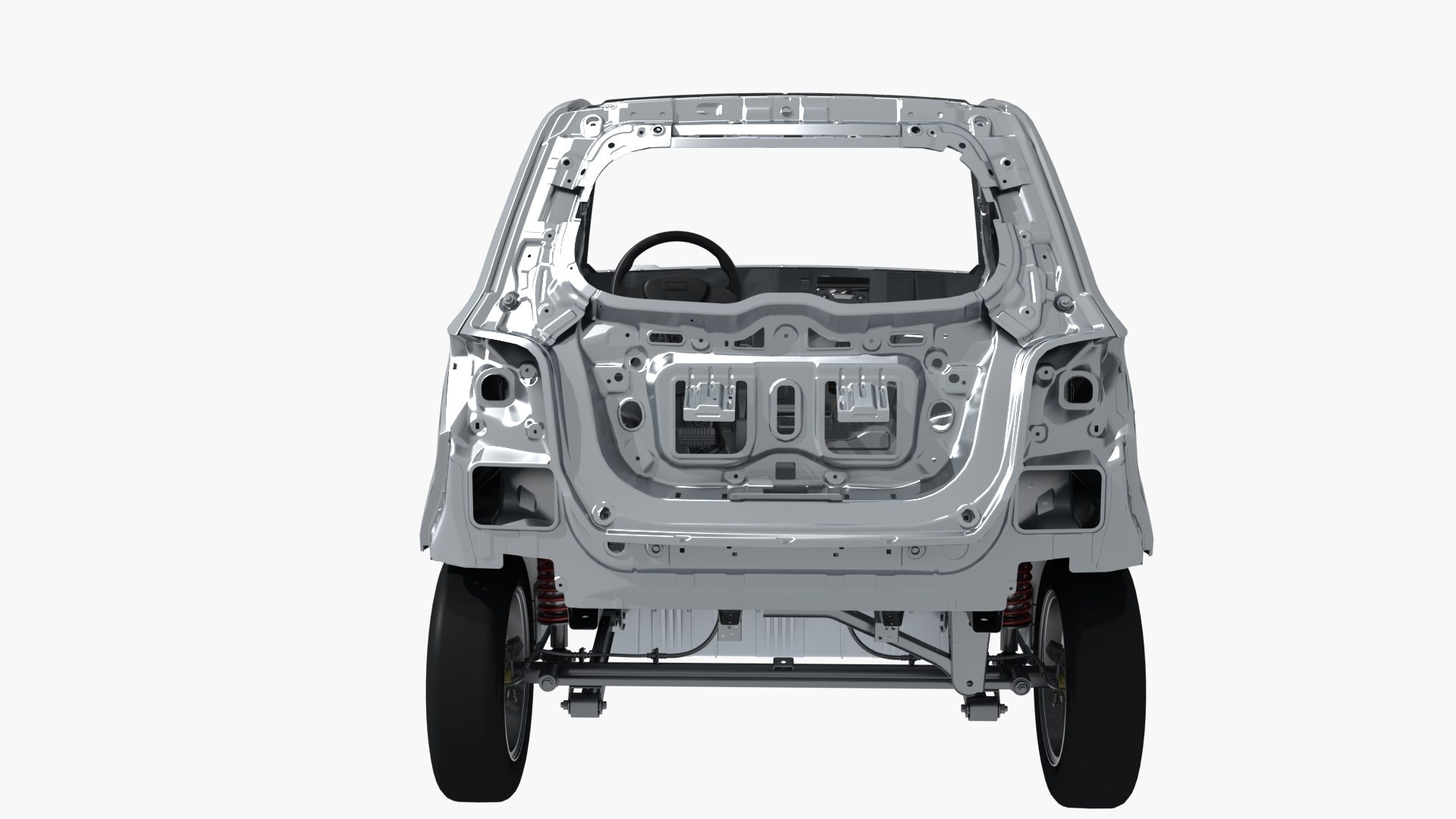 Mini Electric Car Chassis Frame X-Ray 3D Model - TurboSquid 2373954