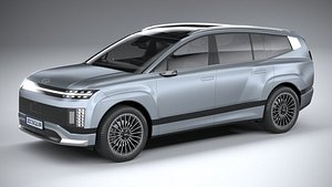 3D Hyundai Ioniq 9 2026 model