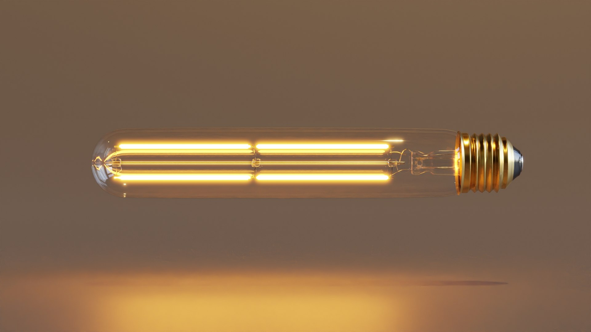 Long LED Light Bulb 3D Model TurboSquid 1861530