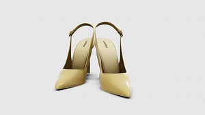 Stessysling High Heels Gold  Luxury Women 3D