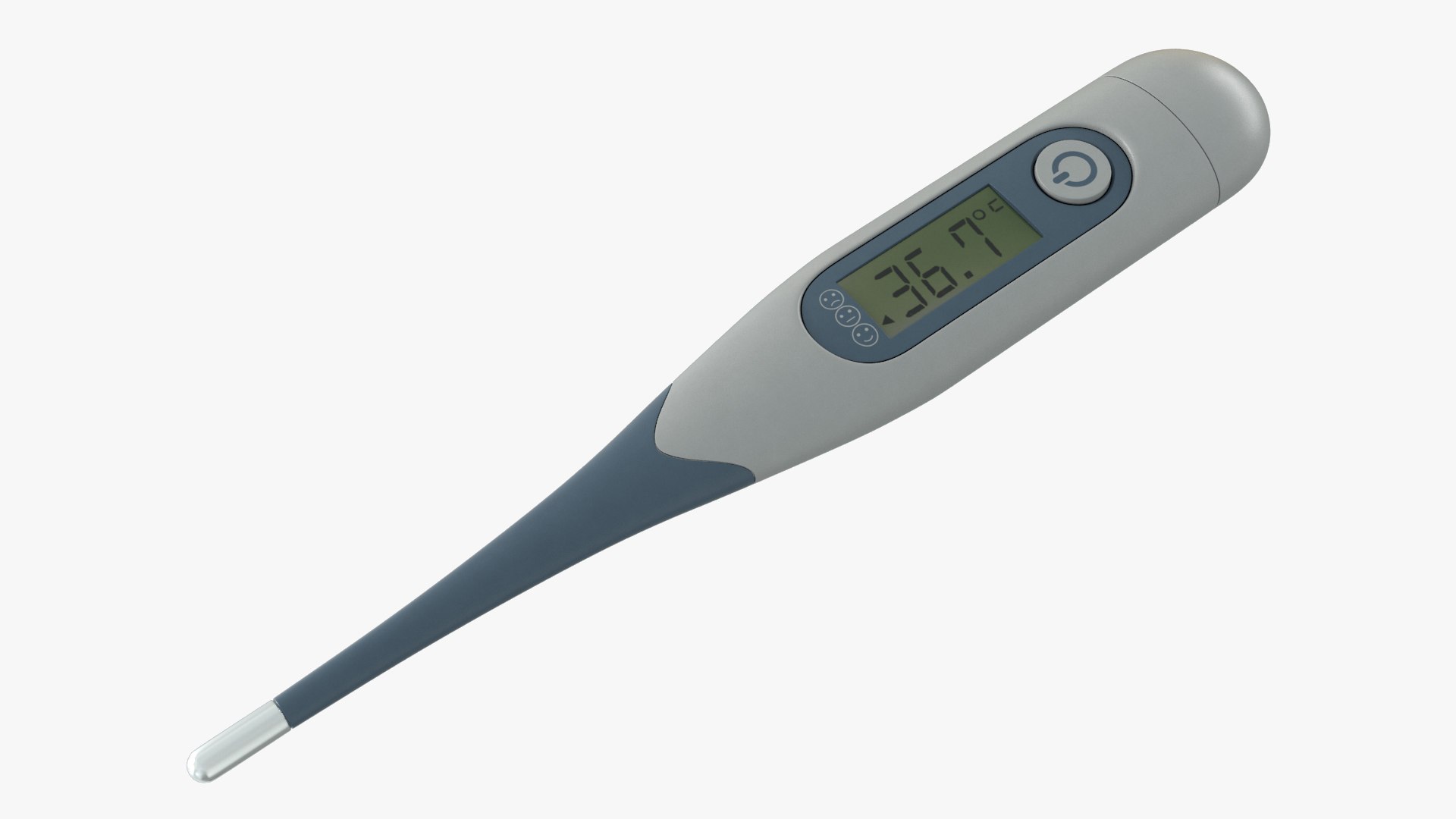 3D Digital Underarm Thermometer TurboSquid 1550587