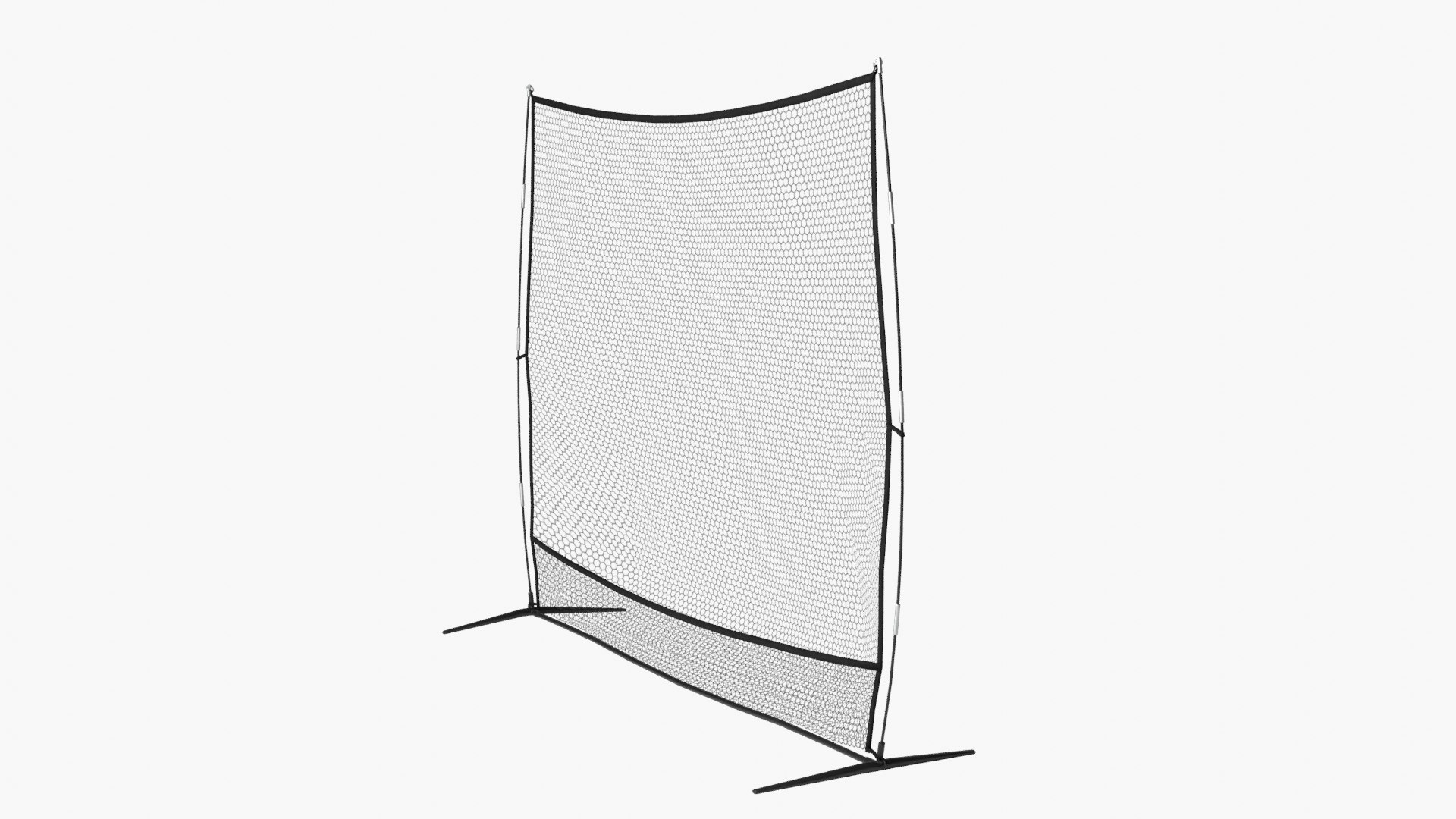 3D Golf Hitting Net TurboSquid 2162286