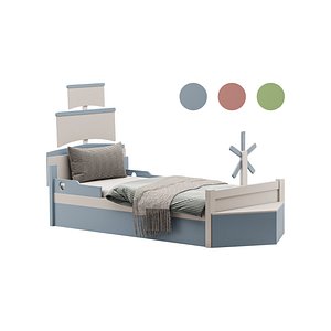 3D Shaped Platform Bed
