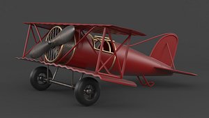 Vintage Airplane 3D