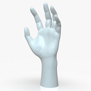 CAD-friendly Casual Woman Hand F1P2D1V1hand