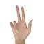 Female Hand 3 Rigged for Cinema 4D