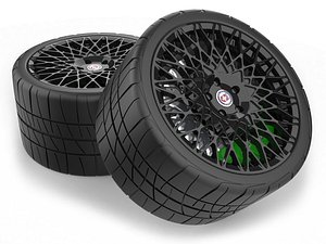 3D hre 501m wheel tire model