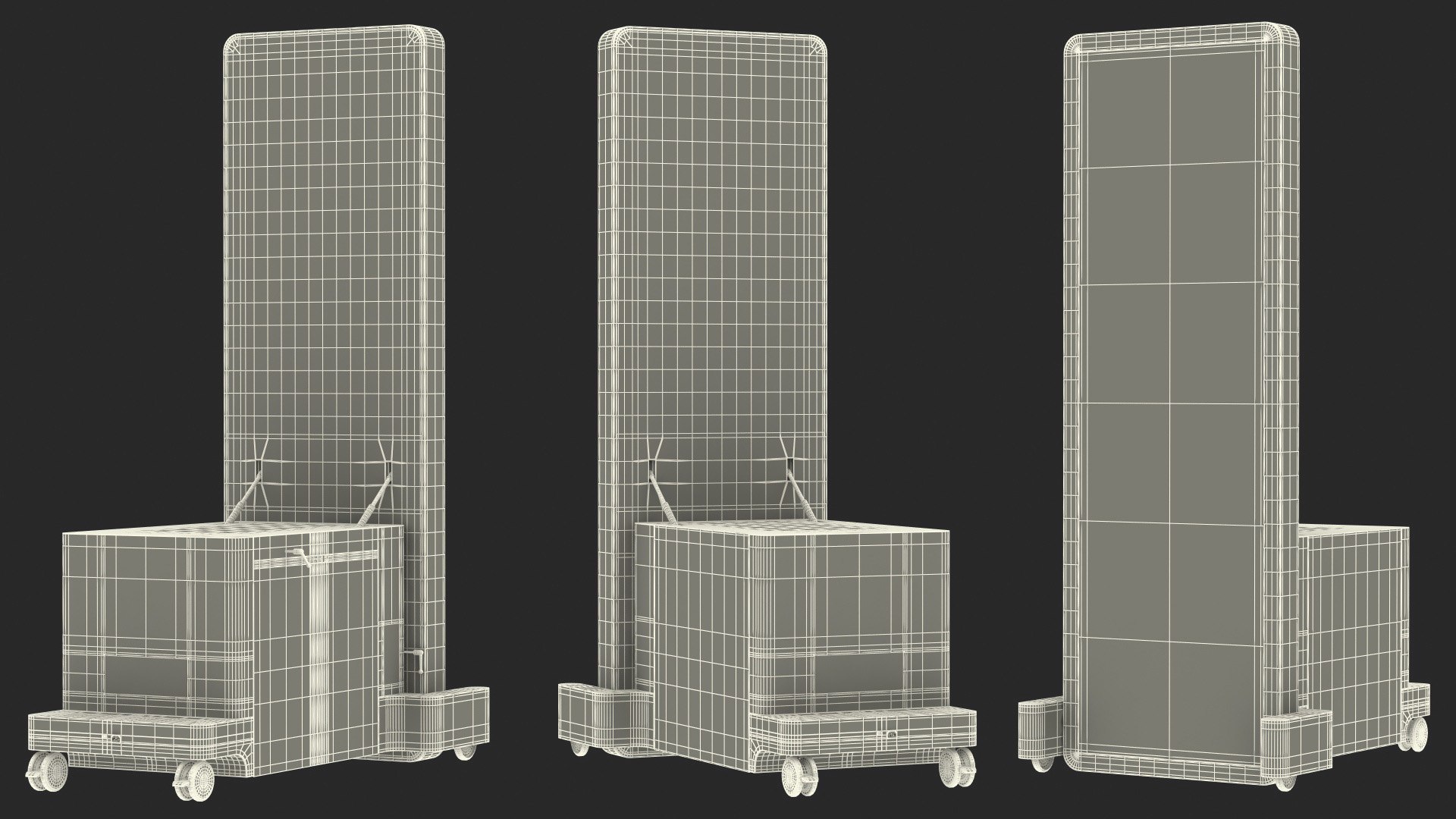 3D Vertical Interactive Desktop Display Brain Device model - TurboSquid ...