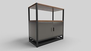 3D Bookcase N41