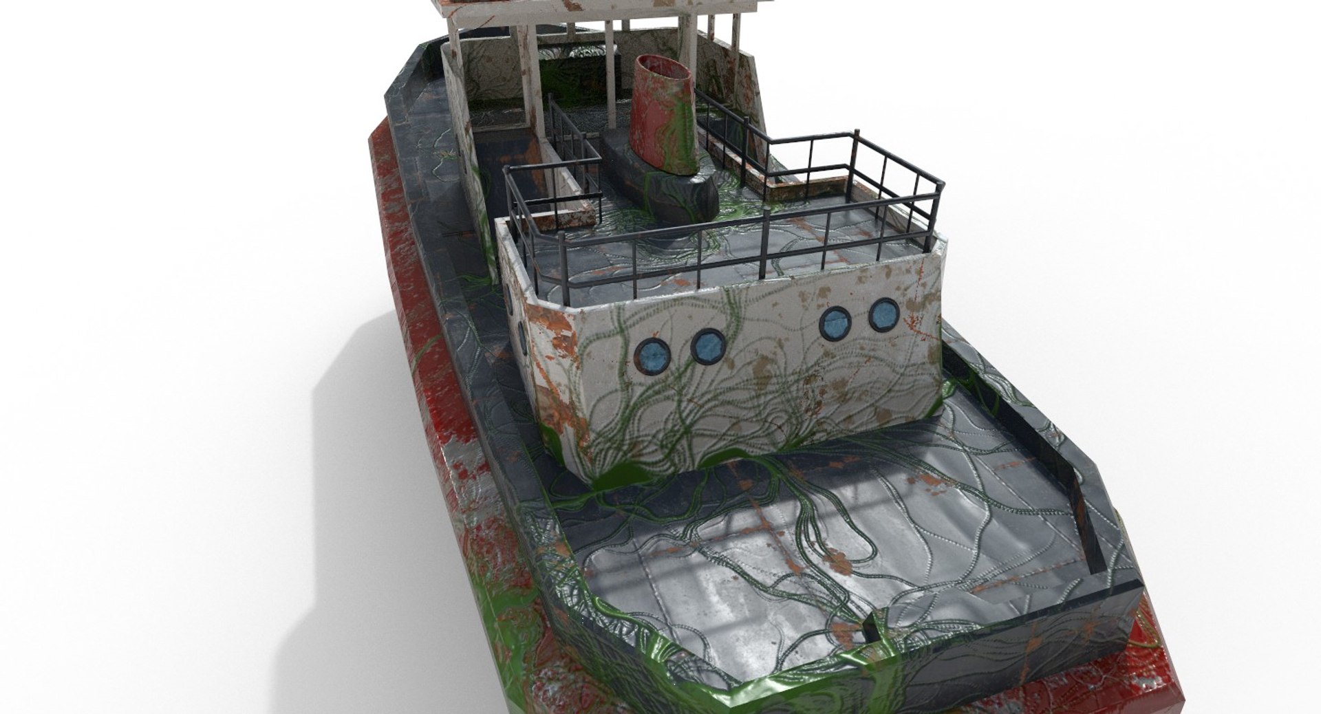 Boat wreck 3D model - TurboSquid 1388691