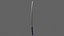 PBR Katana Japanese Sword Blue V3 3D model