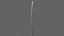 PBR Katana Japanese Sword Blue V3 3D model