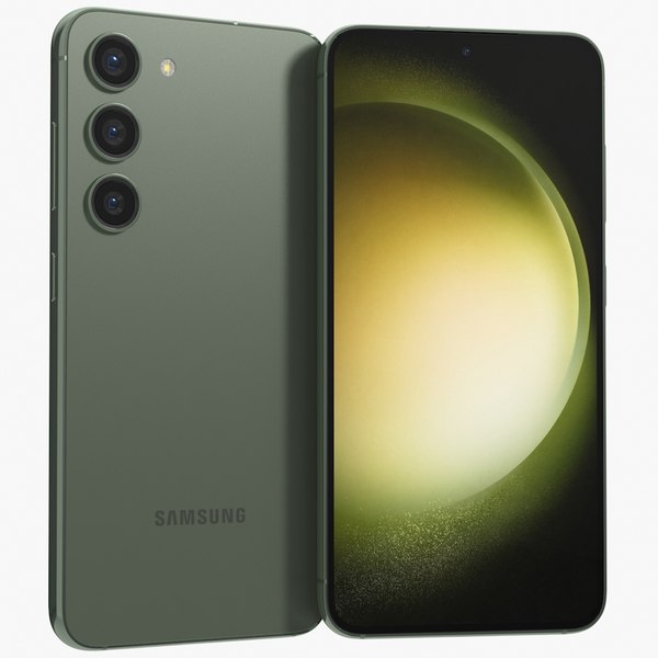 modèle 3D de Samsung Galaxy S23 Vert - TurboSquid 2022007