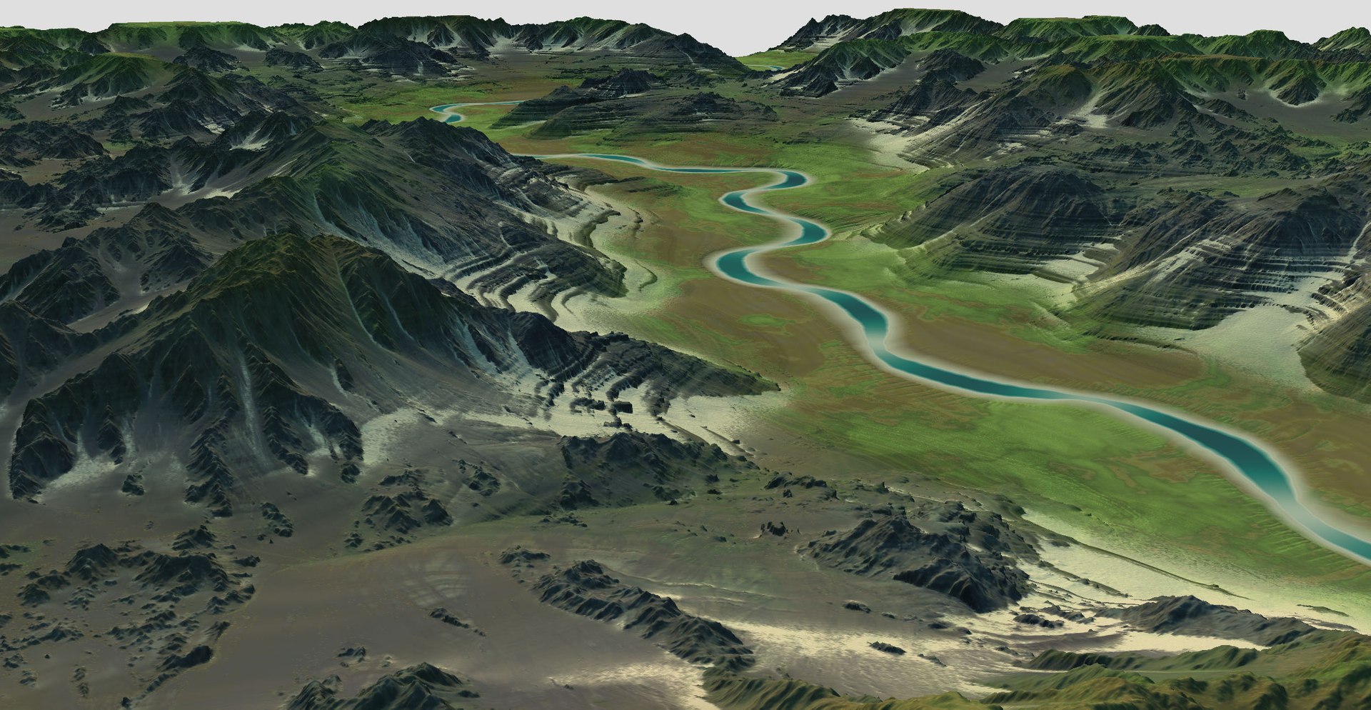 3D model games maps terrain - TurboSquid 1714006