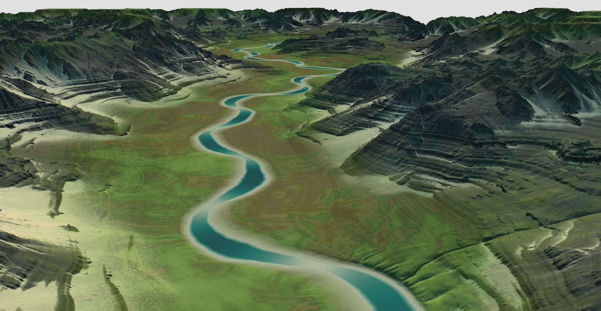 3D model games maps terrain - TurboSquid 1714006