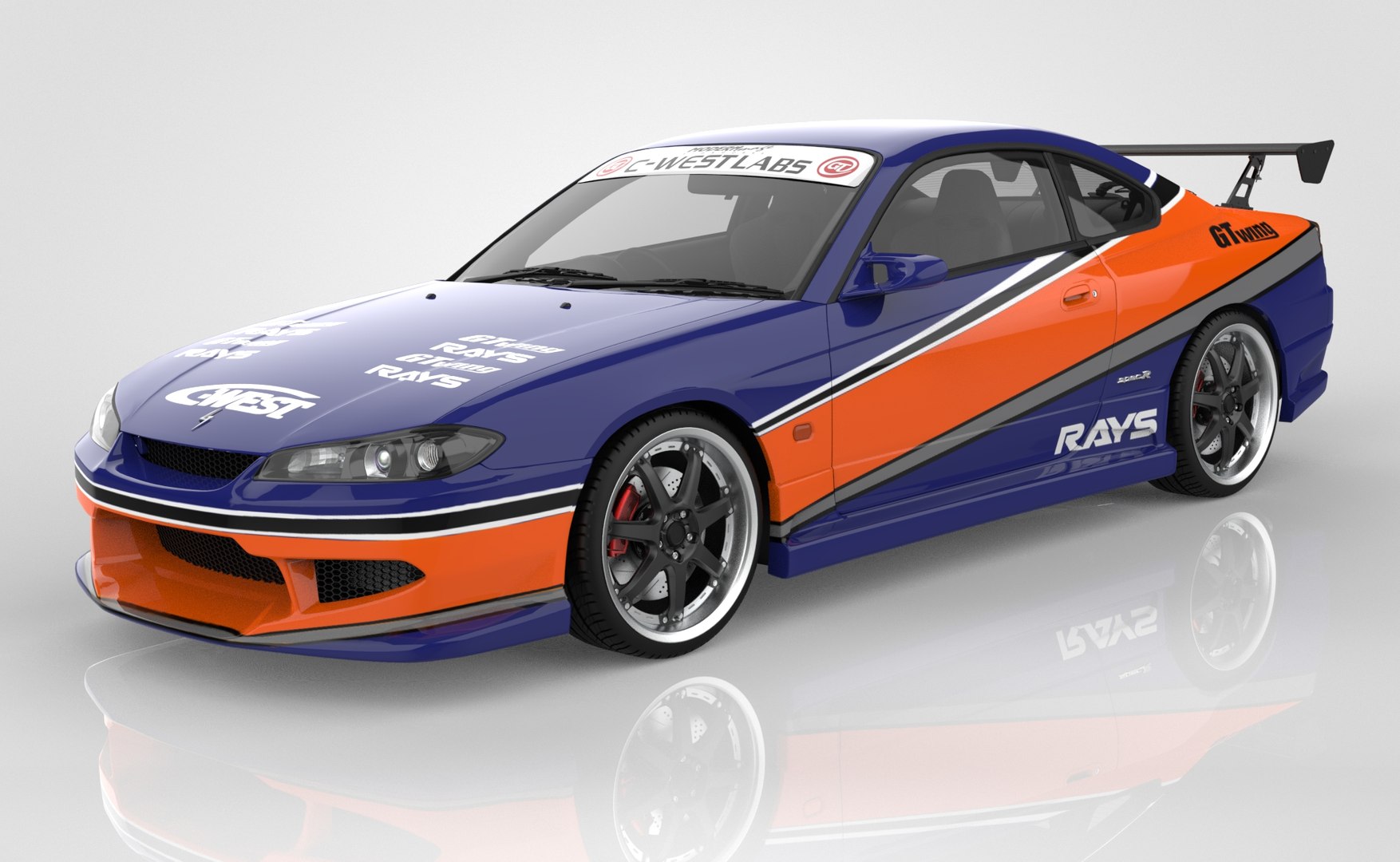 Nissan Silvia (S15) ドリフト RC 日産シルビア S 15 Amazon.co.jp: ターボ機能付き 2.4GHz 110 ドリフトラジコンカー