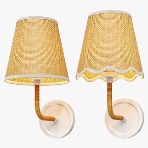 Serena and Lily sconce Larkspur 3D model