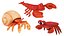 Colección Mega Cartoon Sea Creatures 40 en 1