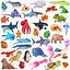 Colección Mega Cartoon Sea Creatures 40 en 1