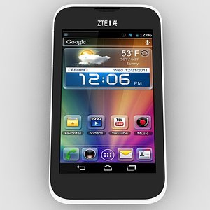 3d model zte grand x