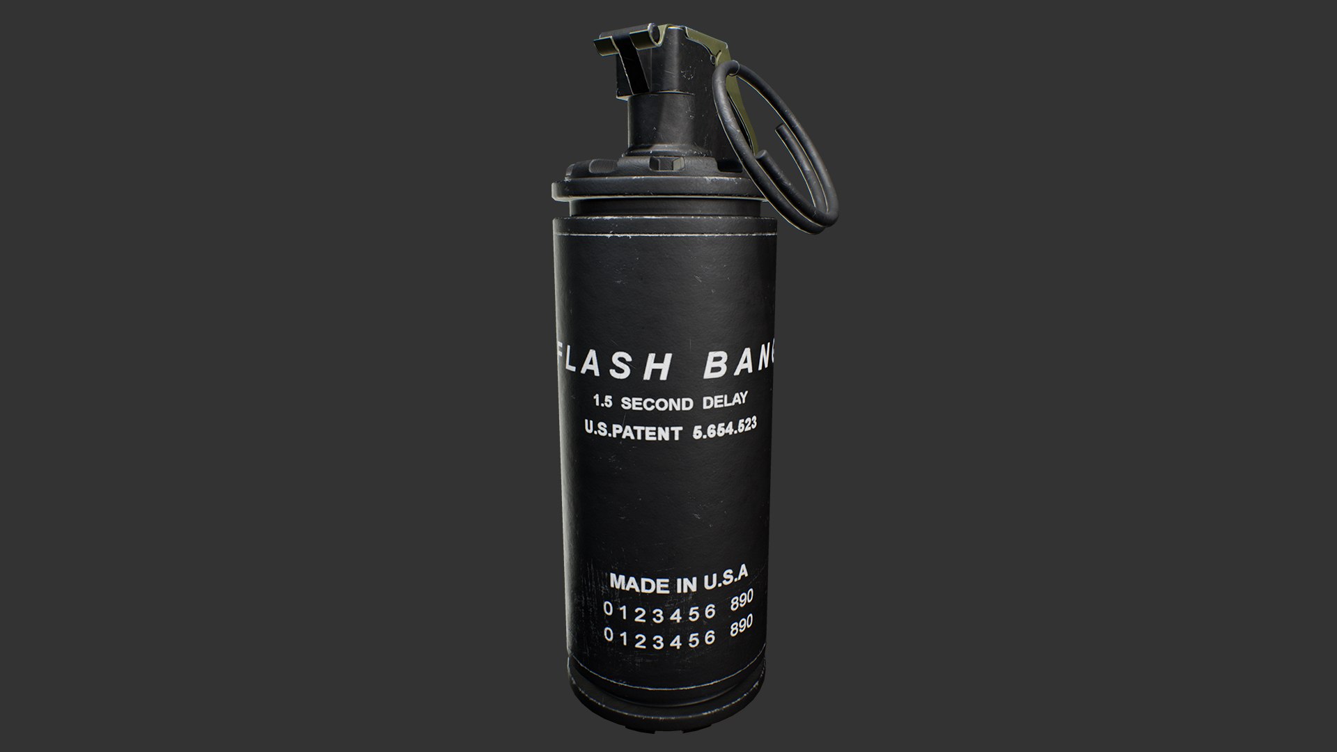 M7290 Stun Grenade model - TurboSquid 1835043