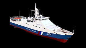 3D rubin-class patrol boat project