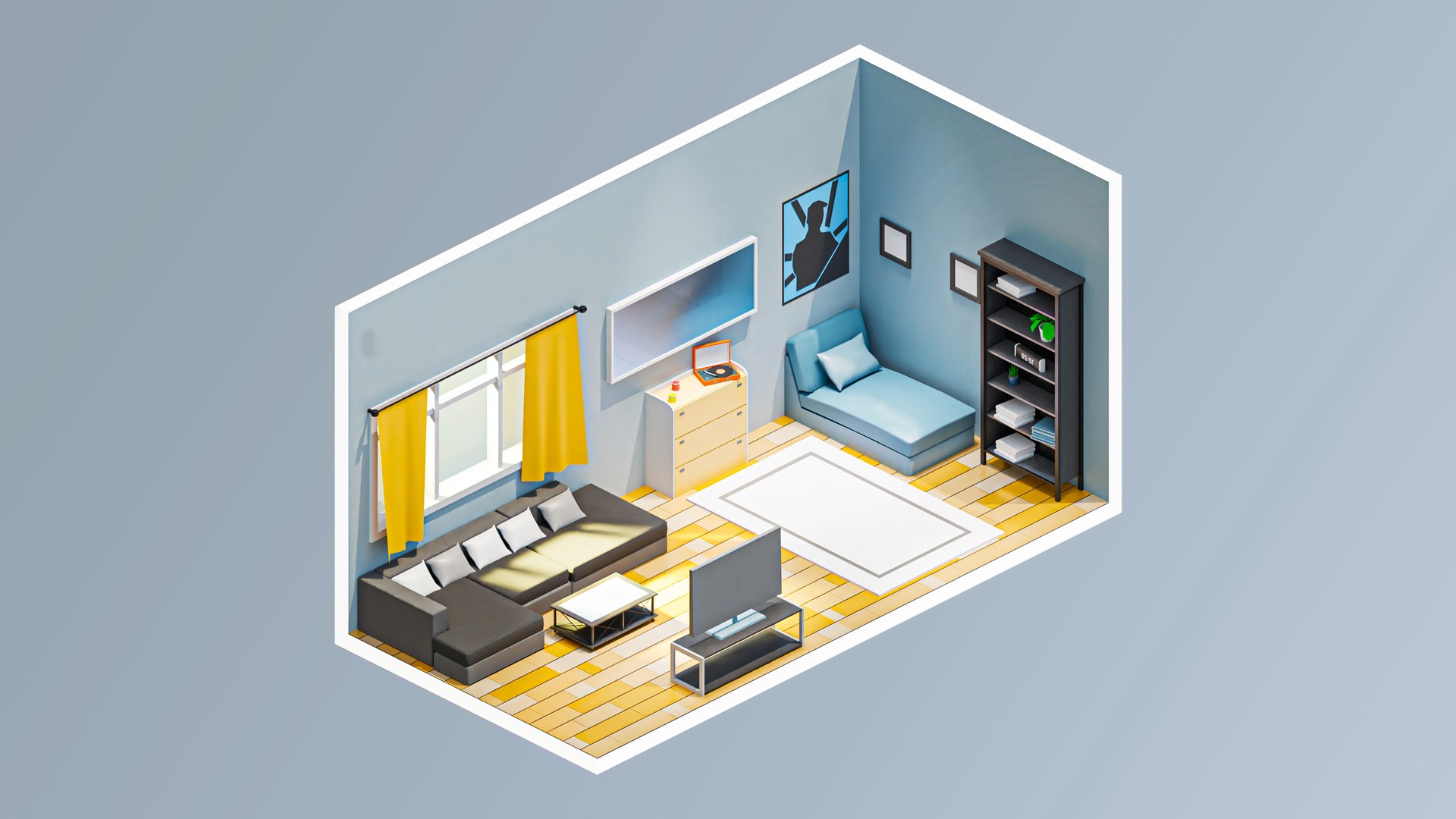 3D Room 83 - TurboSquid 2158396