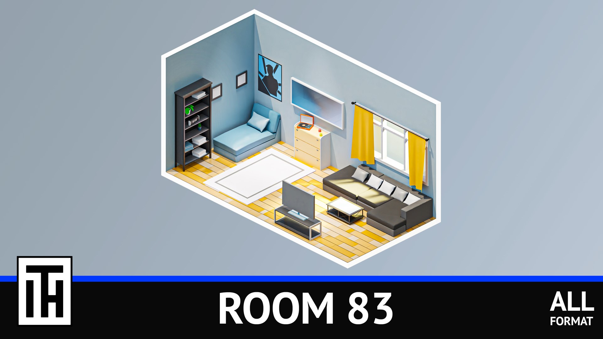3D Room 83 - TurboSquid 2158396