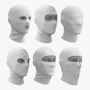 SKI MASK PACK genesis 8 zpac obj fbx highpoly