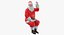 3D santa claus figure 04