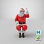 3D santa claus figure 04