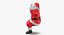 3D santa claus figure 04