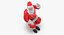 3D santa claus figure 04