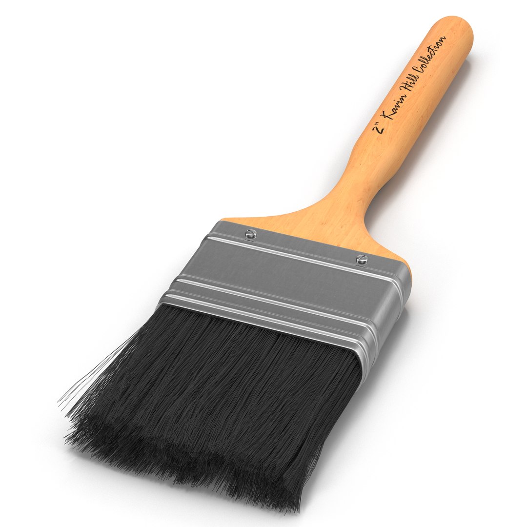 Paint Brush 3D model preview