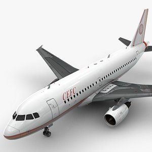 AirbusA319-100CEFCL1460 3D model