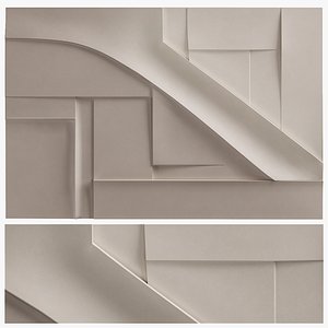 White Wood Wall Hanging Deep Texture Wall Art