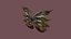 Fantasy wings in 15 versions rigged and animated