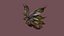 Fantasy wings in 15 versions rigged and animated