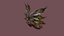 Fantasy wings in 15 versions rigged and animated