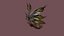 Fantasy wings in 15 versions rigged and animated