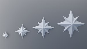 North Star 3D print model